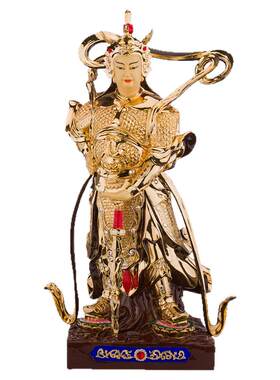 伽蓝韦陀菩萨台湾盛凡鎏金护法