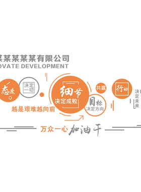 企业会议室布置办公室墙面装饰