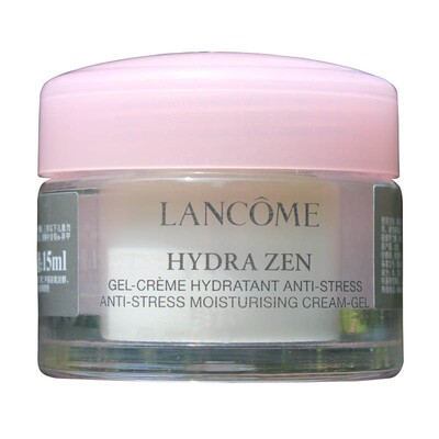 3瓶装 兰蔻水源舒缓乳霜15ml 小样 补水保湿 水份缘凝霜 粉水霜