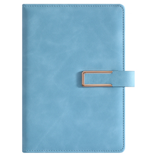 a5笔记本定制可印logo本子定制商务办公工作记录会议记录本日记本工作日志本文具用品带笔插加厚学习记事本