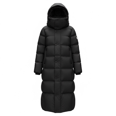 鸭鸭羽绒服女款2025冬季加厚长款