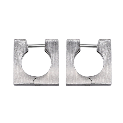 GRGR原创纯银银耳环男潮流个性