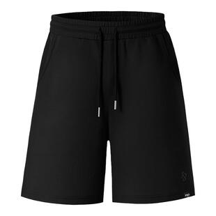 PSO Brand男装女装爽棉珠地重磅针织休闲短裤宽松直筒五分裤潮牌