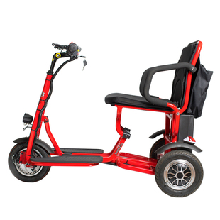 折叠老人电动三轮车老年代步车小型助力残疾人家用电瓶车轻便便携