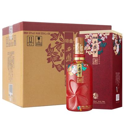 西凤酒52度特曲花醉500ml*6瓶