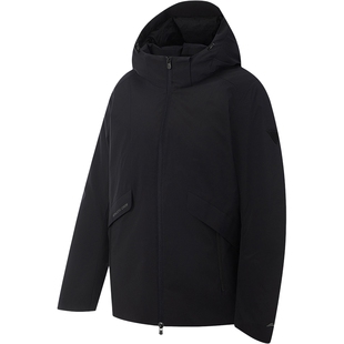 李宁火锅羽绒服丨女冬季官方新款保暖连帽鹅绒中长款户外运动外套