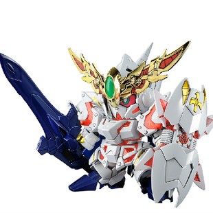 万代SD高达三国传 真翔烈帝刘备 天玉铠苍龙 觉醒电镀模型