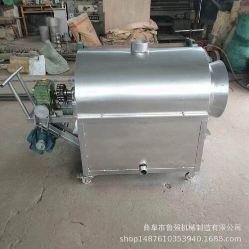 芝麻翻炒机 小型芝麻花生滚筒炒锅 电加热滚筒炒货机批发
