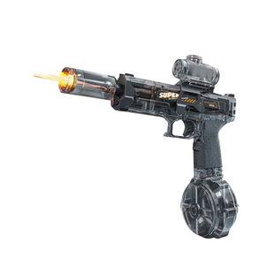 新款2026年水枪火光冰鼠电动水枪儿童玩具喷水连发高压强力射程远