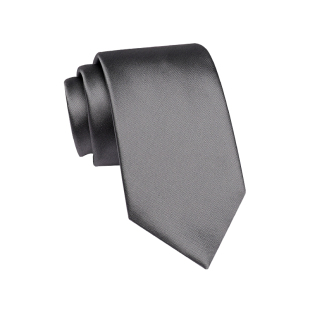 男士正装商务纯色领带职业通勤西装衬衫8CM灰色黑色新郎结婚领带