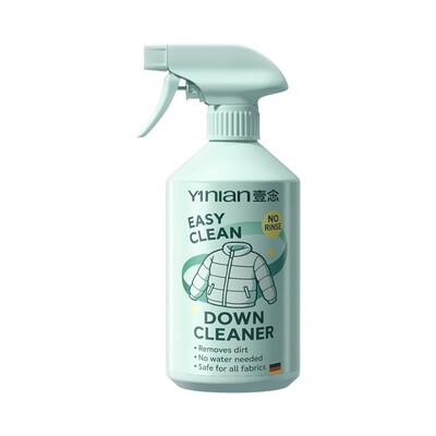 德国羽绒服清洗剂免水洗干洗蓬松家用强力去黄污渍洗涤专用清洁剂