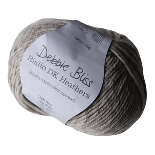 特价2014英国Debbie Bliss Rialto DK Heathers未染色混色羊毛线