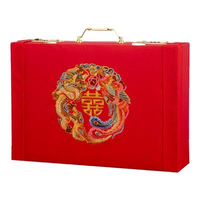 结婚礼金箱新款密码锁手提箱子