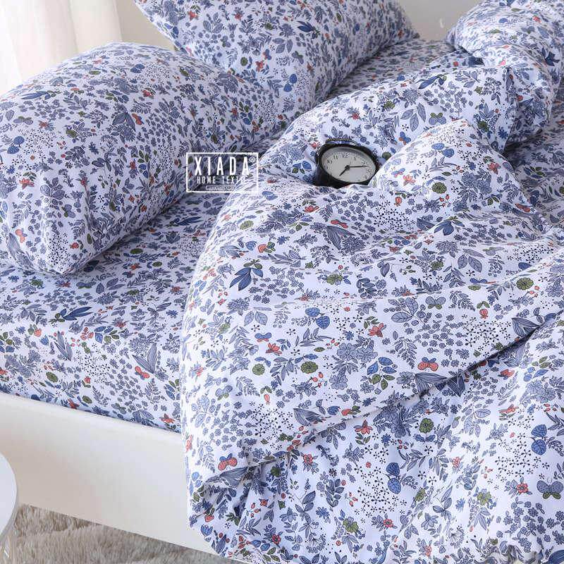 床单单件 纯棉田园小碎花1.5m1.82.0米双人床全棉布单人学生被单