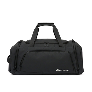 多功能黑色旅行包男大容量短期出差户外运动干湿分离款游泳健身包