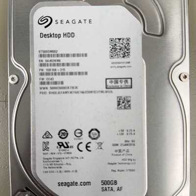 议价希捷500GB机械硬盘型号ST1000DM0033.5寸维修