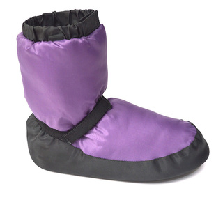 冬季舞蹈保暖靴芭蕾舞蹈鞋女练功鞋厚底夹棉保暖热身脚套棉鞋短靴