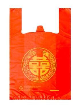 特厚高档双喜袋龙凤图案喜庆氛围