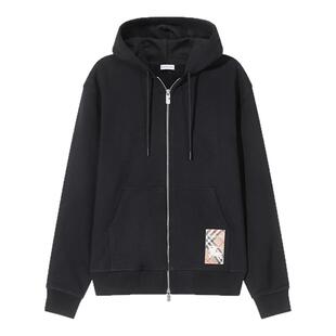 BURBERRY博柏利 男士连帽拉链卫衣开衫运动衫上衣外套 8102276