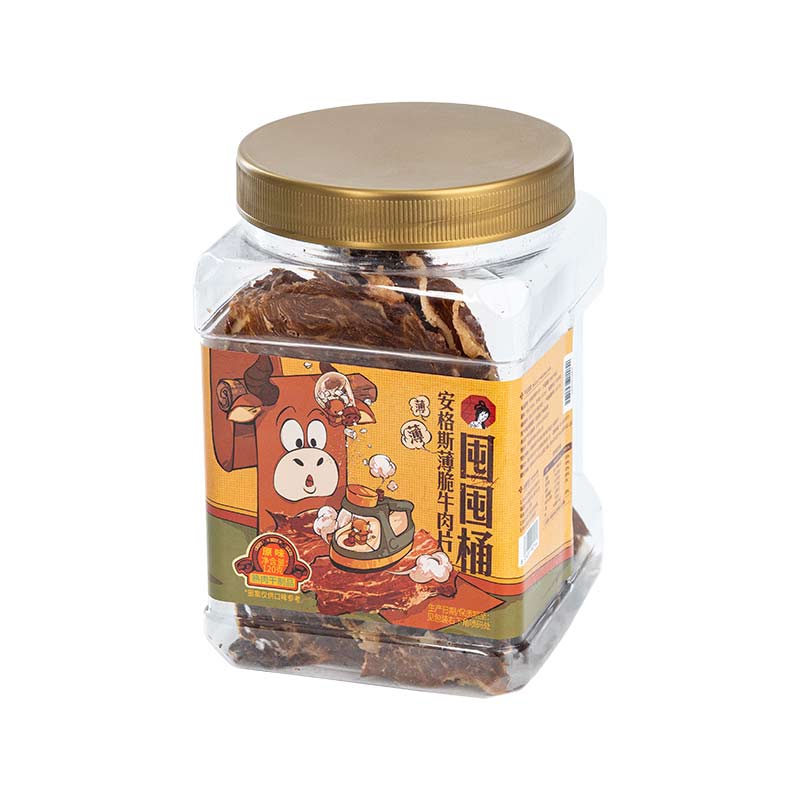 茶颜悦色安格斯薄脆牛肉片囤囤桶