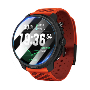 适用颂拓RACE2手表钢化膜SUUNTO RACE2户外训练旗舰腕表屏幕保护膜1.5英寸高清玻璃贴race2运动手环膜防刮爆
