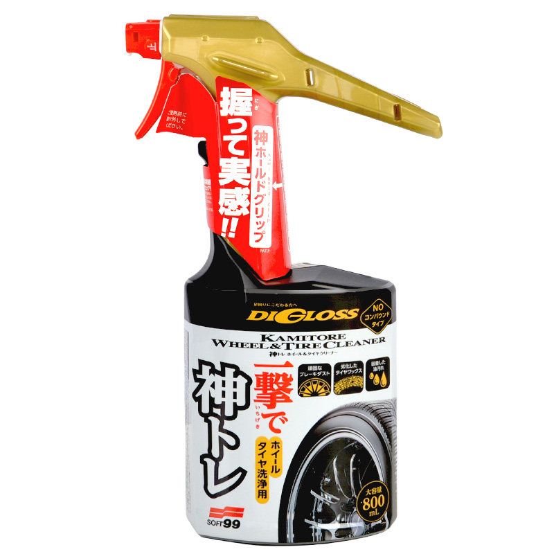 SOFT99轮胎轮毂清洁剂去污除铁粉