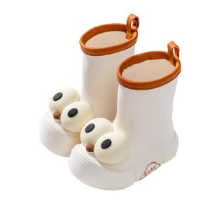 儿童雨鞋男童宝宝防滑大眼睛雨靴女童小学生小童水鞋防水女款胶鞋