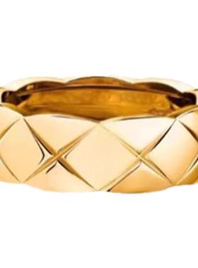 不掉色钛钢气质高级感戒指简约