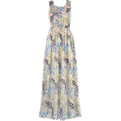 雪纺连衣裙海南三亚海边度假