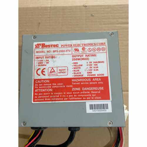 议价-研华威达工控机 AT电源 BPS-2504-4TU，