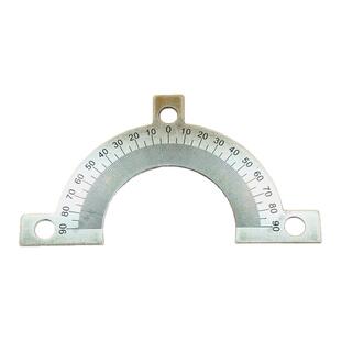 中分半圆刻度盘中分角度盘 带定位孔半圆盘外径70内径40厚1刻度盘