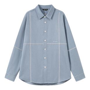 又见高山MetaMount 仿牛仔长袖衬衫耐磨26SS春夏新品
