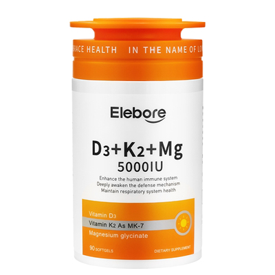 维生素D3k2镁三合一补剂5000iu