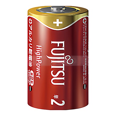 高性能碱性电池富士通