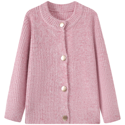 慕兔小个子加厚毛衣外套