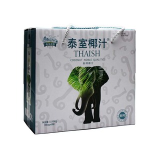 南海农垦泰室椰汁980毫升鲜榨椰子汁过年大瓶装果汁 婚宴聚餐饮料