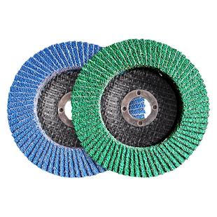 百叶轮打磨片不锈钢磨片平面砂布轮金属磨光片木工百叶片抛光片