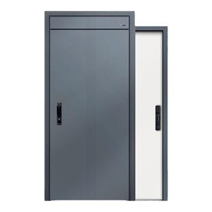 星月神4级家用防盗门进户入户子母门3D人脸智能指纹锁双色门大门