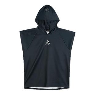 准者里夫斯速干投篮服运动背心男新款超柔冰凉丝健身坎肩连帽上衣