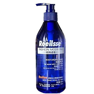 柔丽丝水雕晶莹啫喱水保湿定型啫喱膏头发造型480ml卷直发男女士