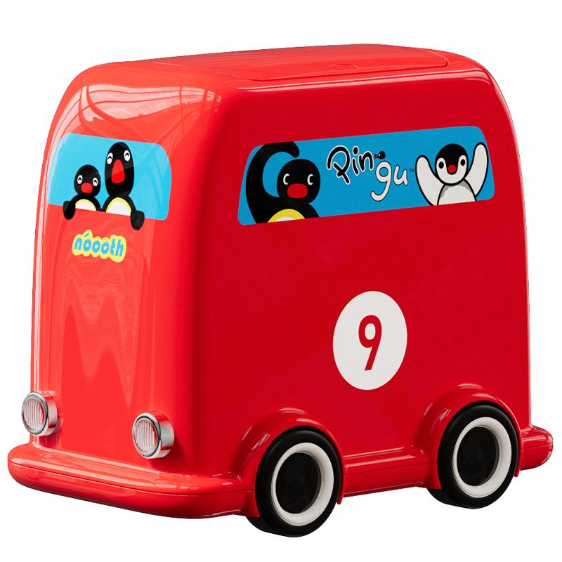 诺室PINGU联名移动巴士垃圾桶