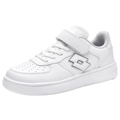 LOTTO乐途儿童白色低帮板鞋