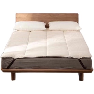 A类新疆棉花床垫软垫宿舍垫被棉褥子床褥垫双人纯棉加厚床套棉絮