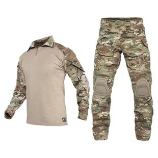 G3战术作训服套装 迷彩蛙服军迷野战训练 户外CS水弹战斗服两件套