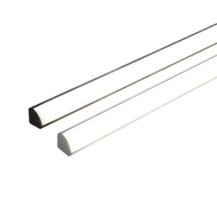 免开槽线条灯led灯带明装层板灯鞋柜子酒柜衣柜三角形感应橱柜灯