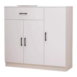 实木鞋柜家用门口收纳柜一体靠墙室内入户玄关柜新款阳台多层柜子