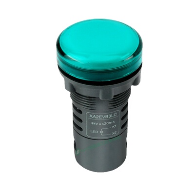 施耐德红色信号指示灯leddc24v