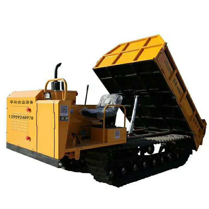 小型爬山虎山地运料搬运车拖拉机梅花柴油全地形农用履带运输车