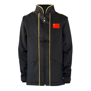 秋冬季武术表演服儿童练功服女武术服装男国家队运动服套装太极服