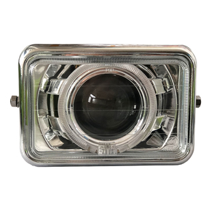 85W改装CG125方灯大灯总成男装车本田车灯12伏珠江方形LED透镜